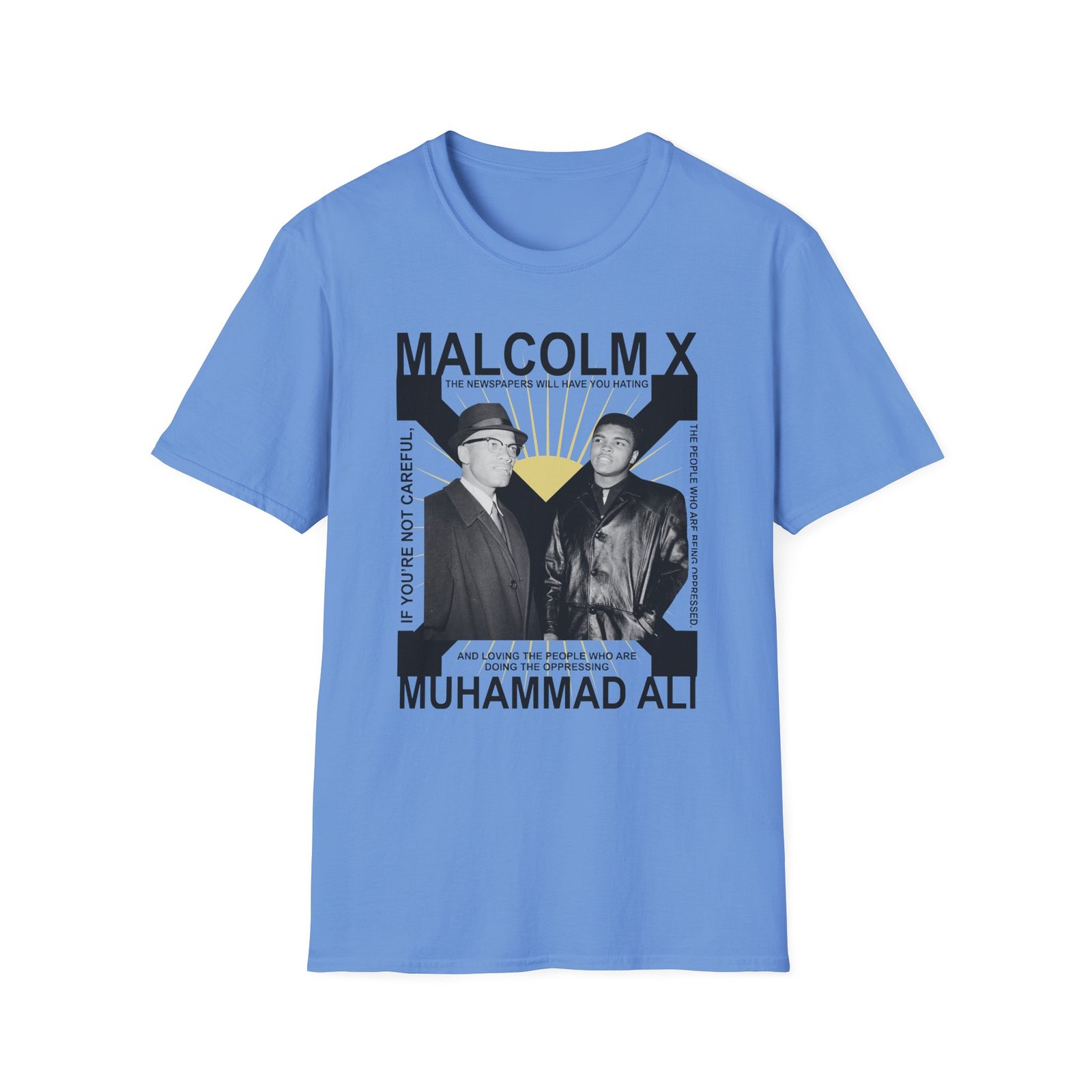 Malcolm X & Ali Unisex Softstyle T-Shirt