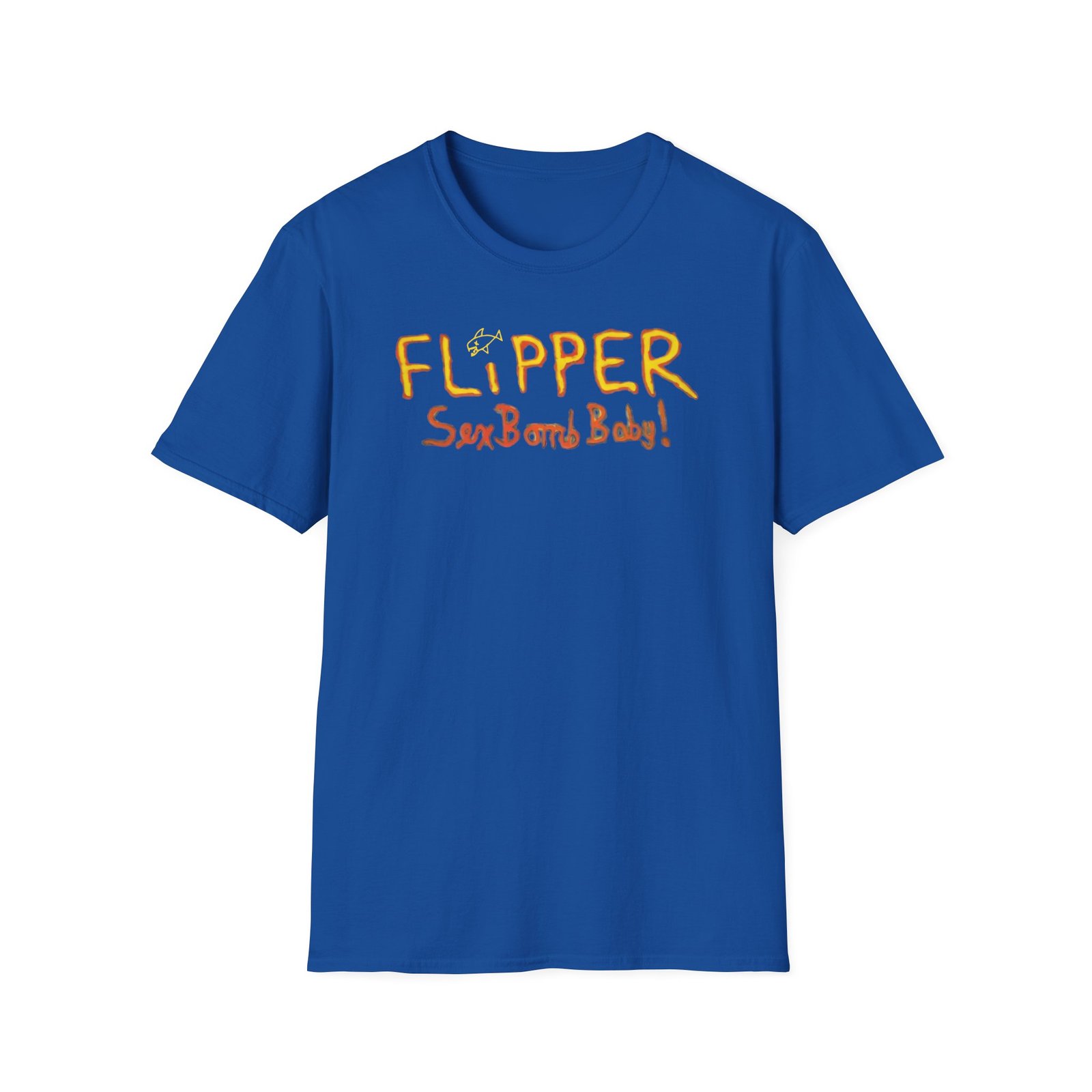 Flipper Sex Bomb Baby Unisex Softstyle T-Shirt