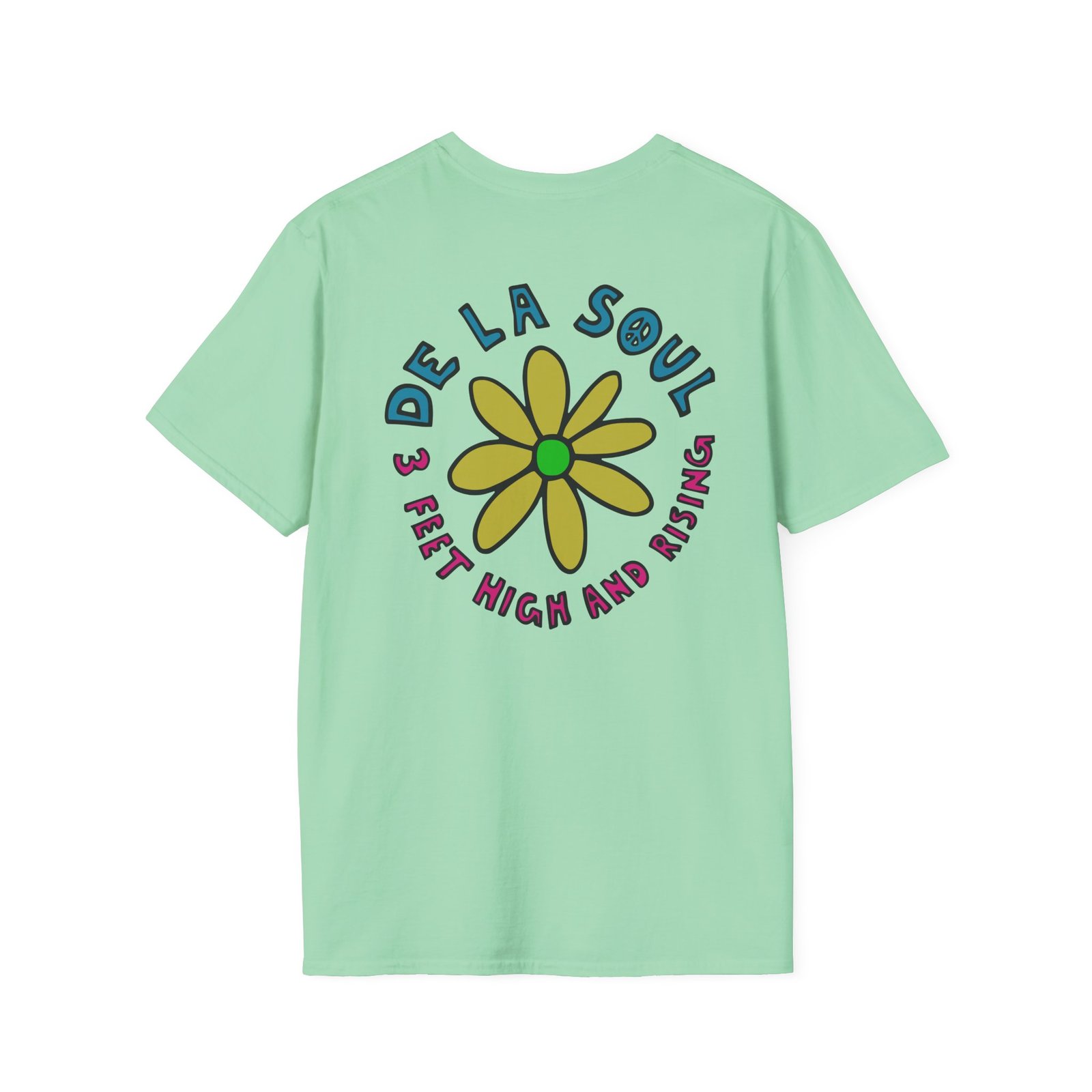 De La Soul 3 Feet High and Rising Unisex Softstyle T-Shirt