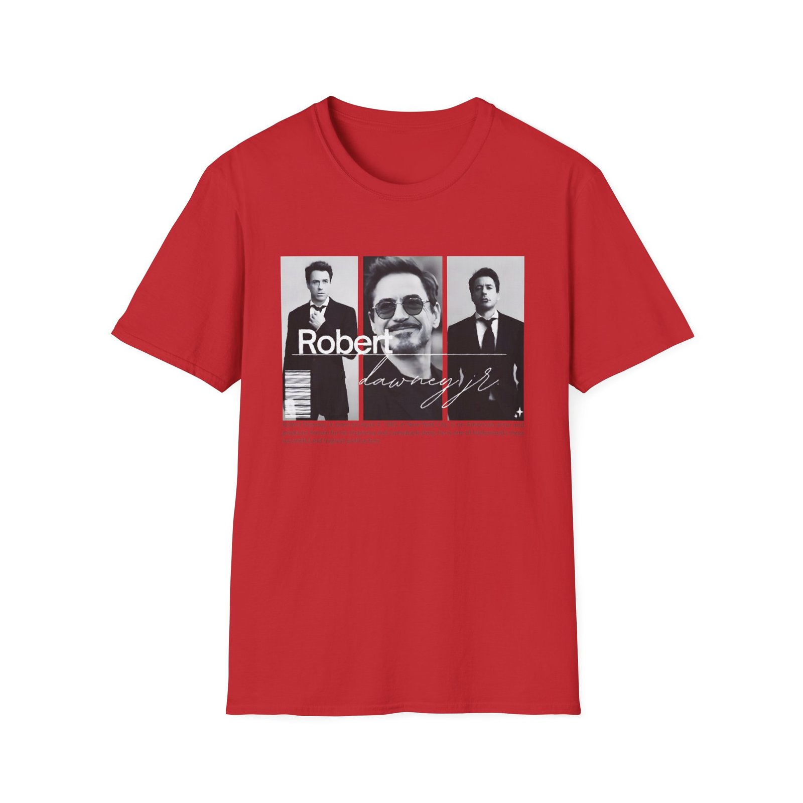 Robert Downey Unisex Softstyle T-Shirt