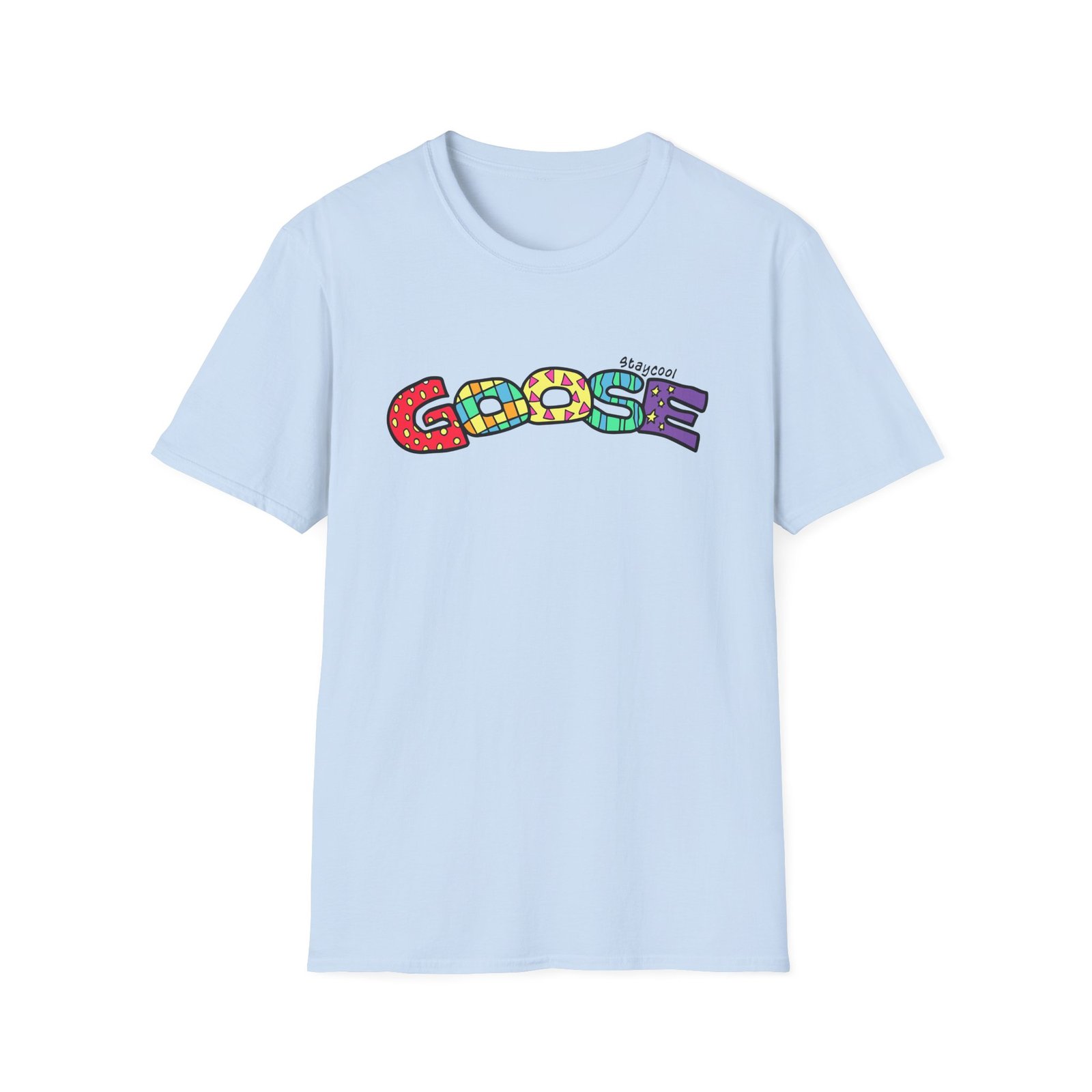 Goose x Staycool Rainbow Unisex Softstyle T-Shirt