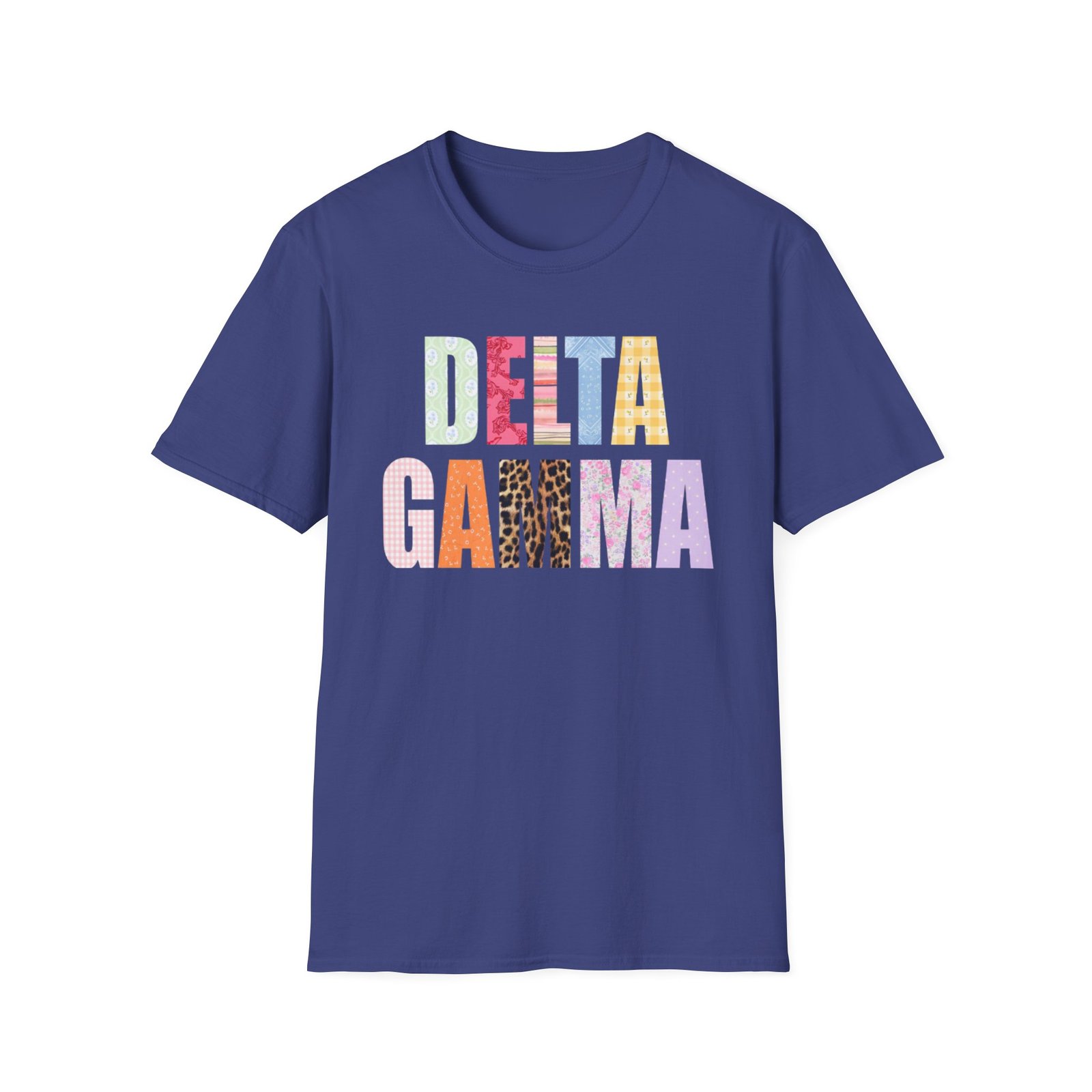 Delta Gamma Scrapbook Sorority Unisex Softstyle T-Shirt