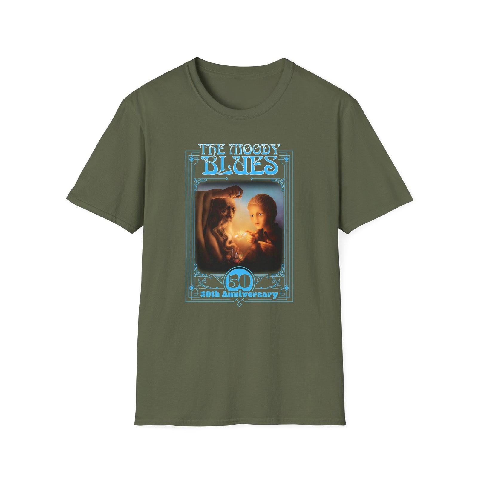 The Moody Blues Every Good Boy Deserves Favour" 50th Anniversary Unisex Softstyle T-Shirt