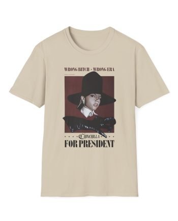 Chinchilla for President Unisex Softstyle T-Shirt