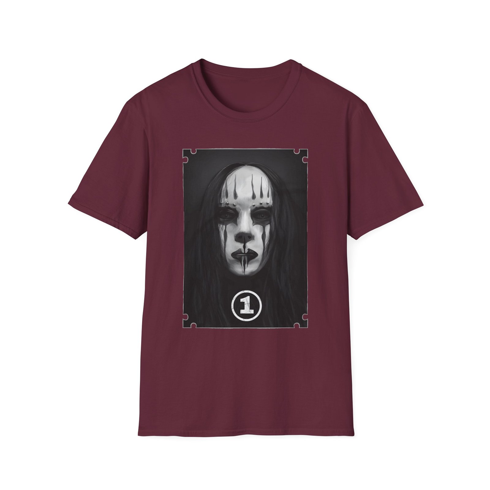 Murderdolls Joey Jordison Portrait Unisex Softstyle T-Shirt