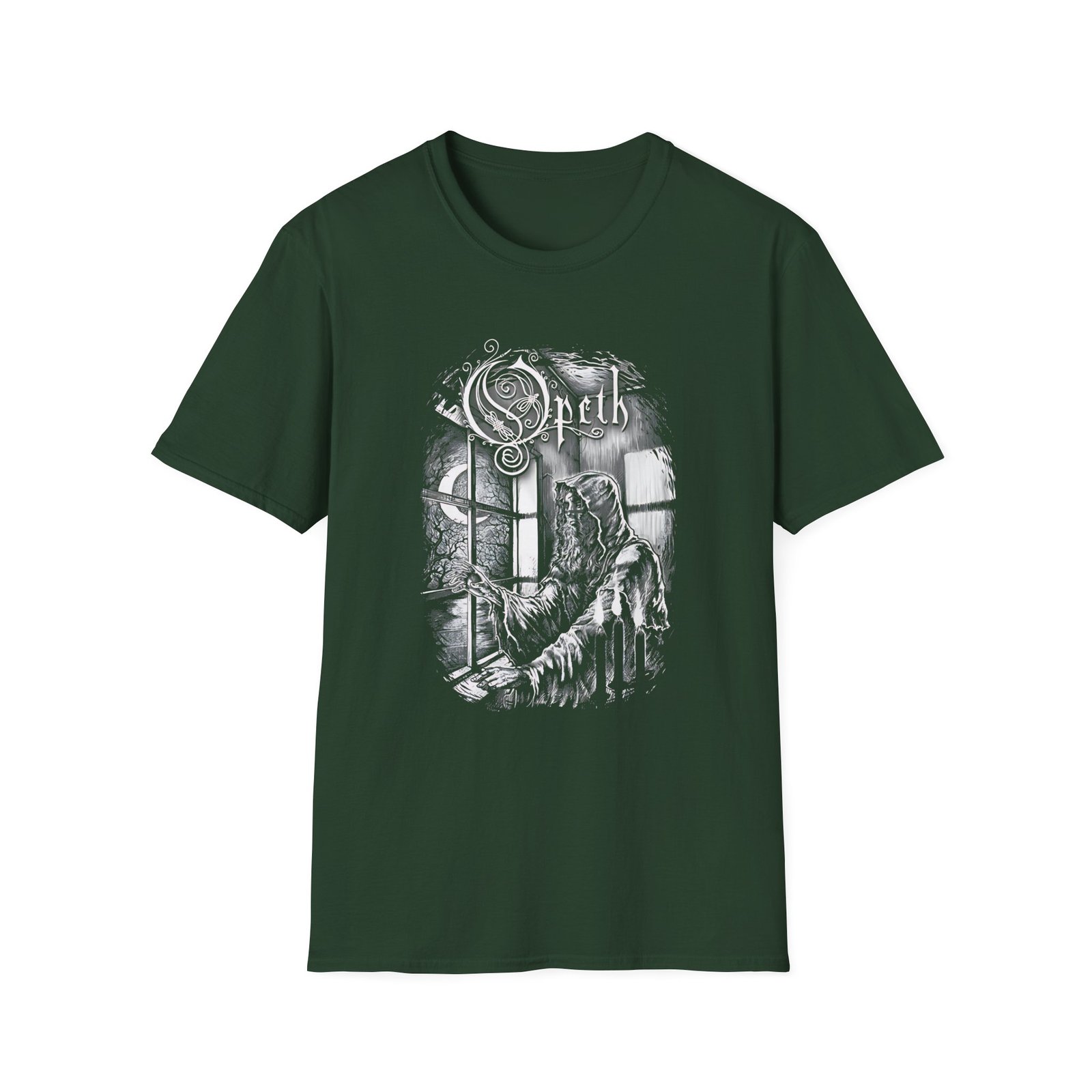 Opeth Windowpane Unisex Softstyle T-Shirt