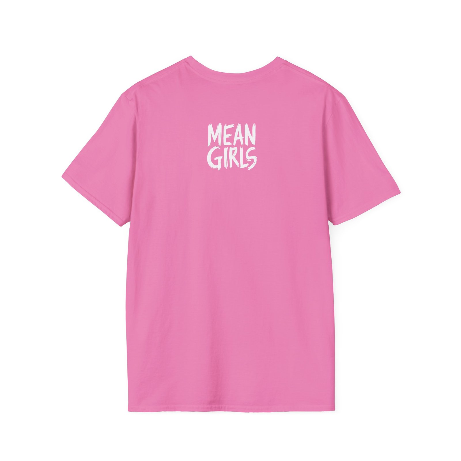 Amc Mean Girl On Wednesdays We Wear Pink Unisex Softstyle T-Shirt
