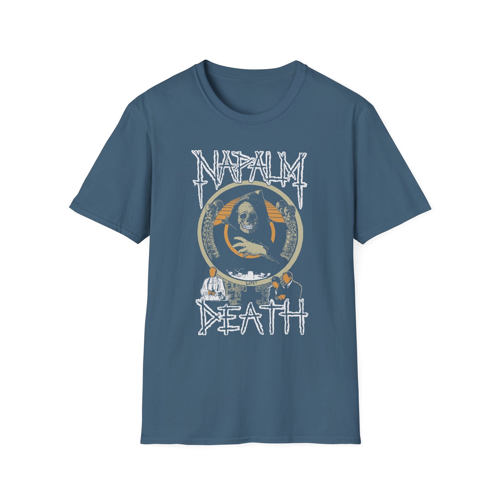 Napalm Death Life? Unisex Softstyle T-Shirt