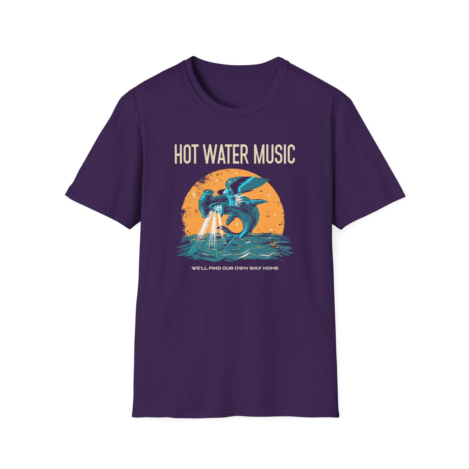Hot Water Music Unisex Softstyle T-Shirt
