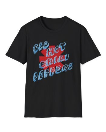 Red Hot Chili Peppers Scribbled Logo Unisex Softstyle T-Shirt