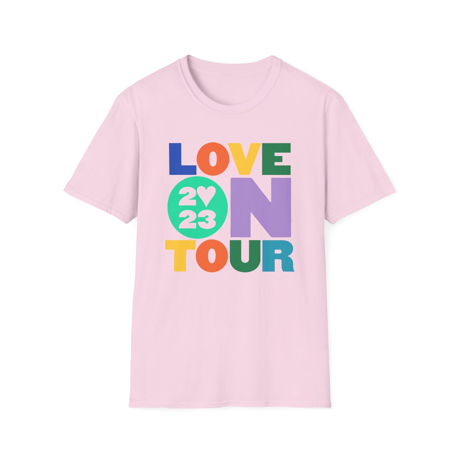 Hslot Love on Tour 2023 Unisex Softstyle T-Shirt