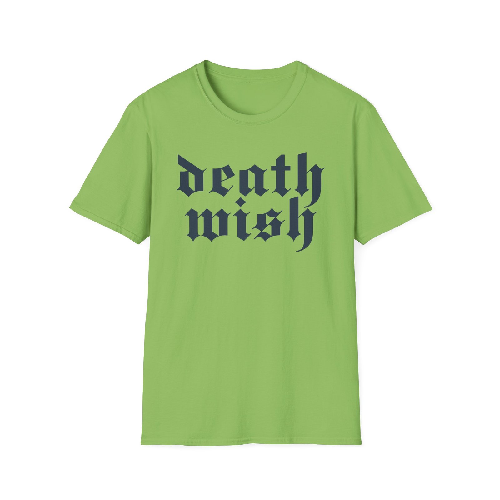 Deathwish Stacked Logo unisex softstyle t-shirt