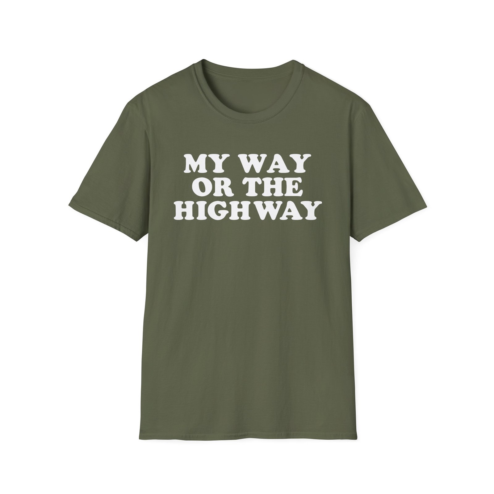 Pretenders My Way or the Highway Unisex Softstyle T-Shirt
