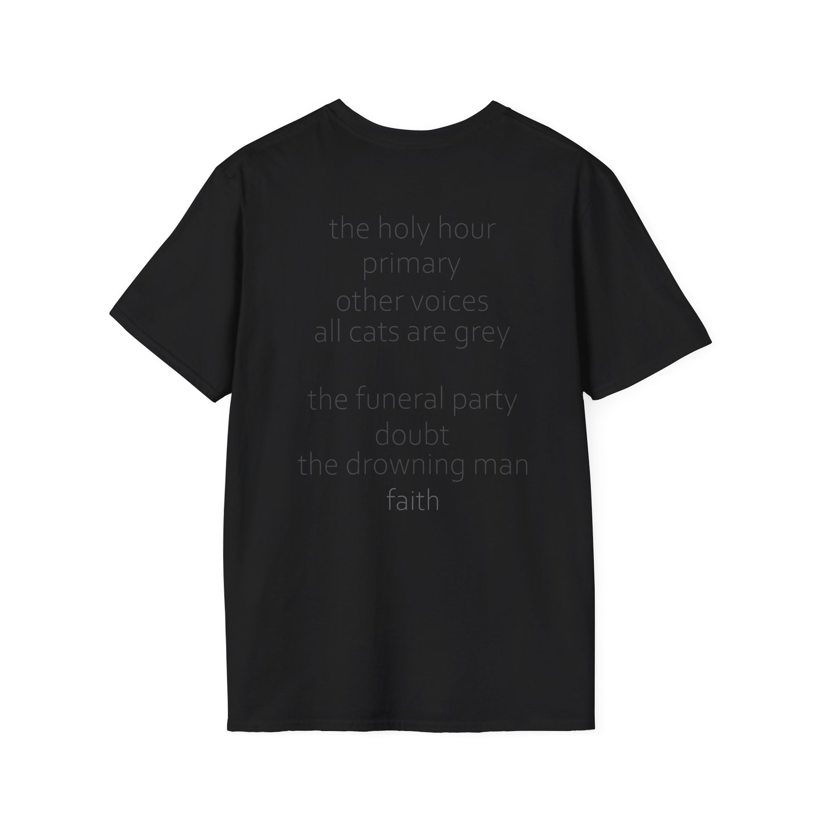 The Cure Faith Logo Unisex Softstyle T-Shirt