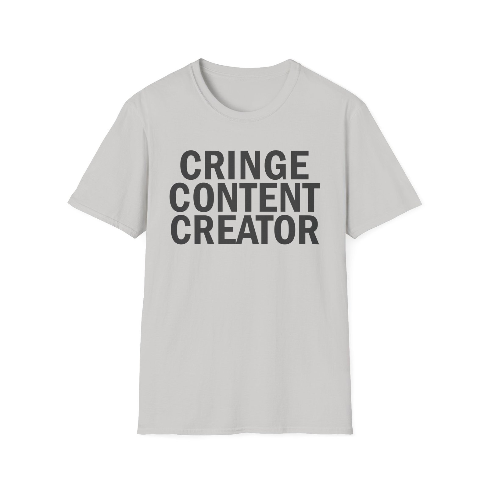 Justin Flom Cringe Content Creator Unisex Softstyle T-Shirt
