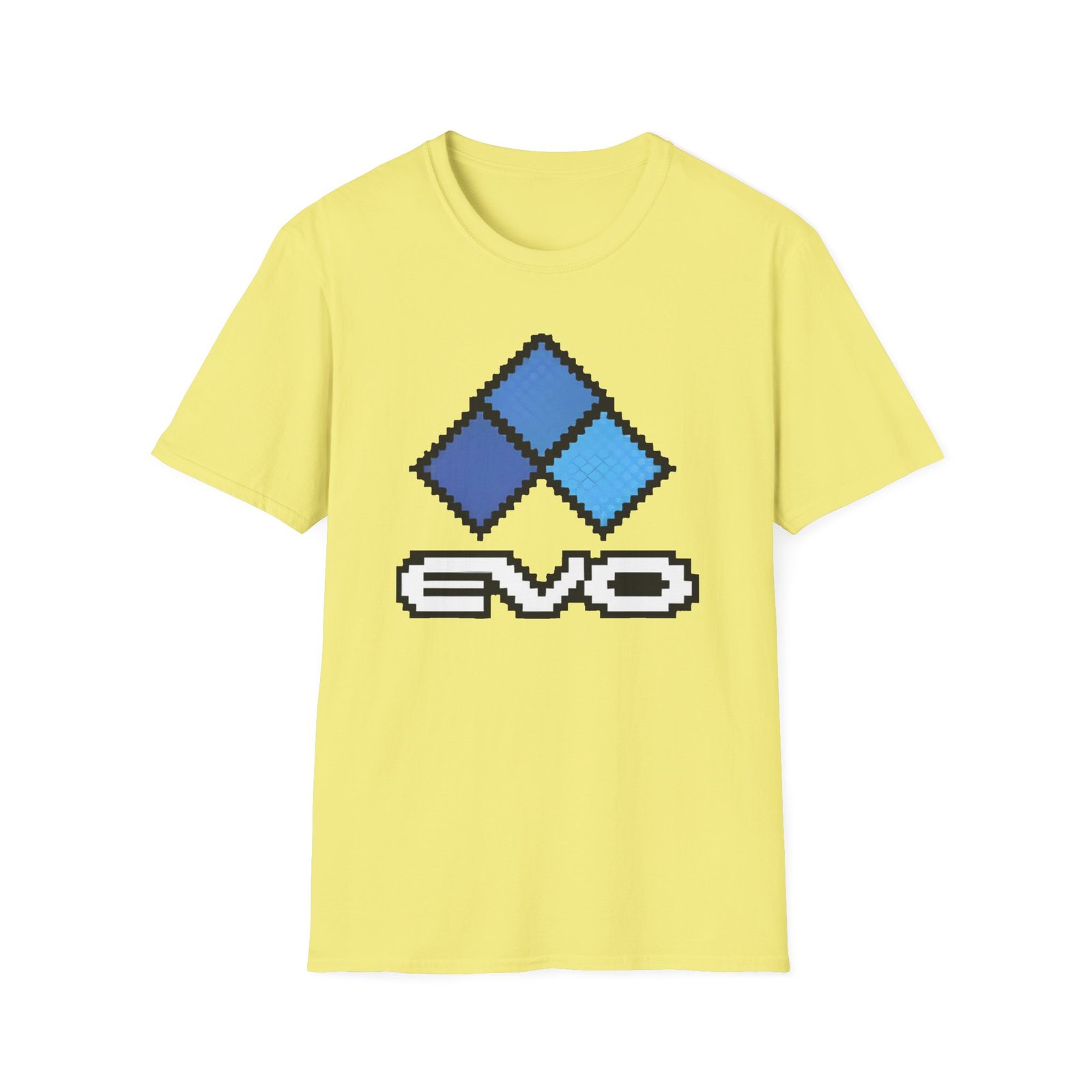 Evo 8 Bit Logo Returns Unisex Softstyle T-Shirt