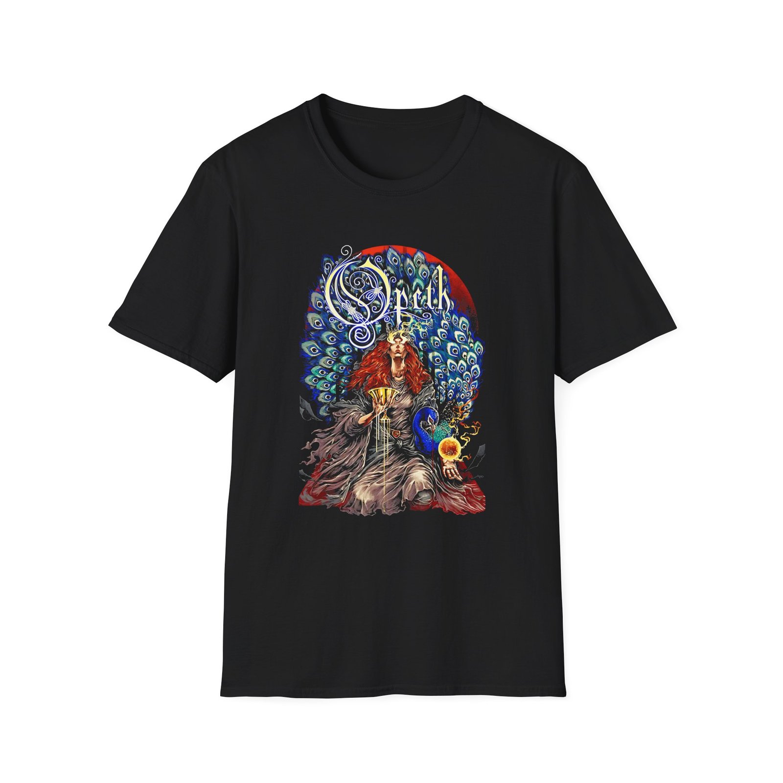 Opeth Sorceress 24 unisex softstyle t-shirt