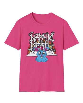 Napalm Death Rainbow Unisex Softstyle T-Shirt