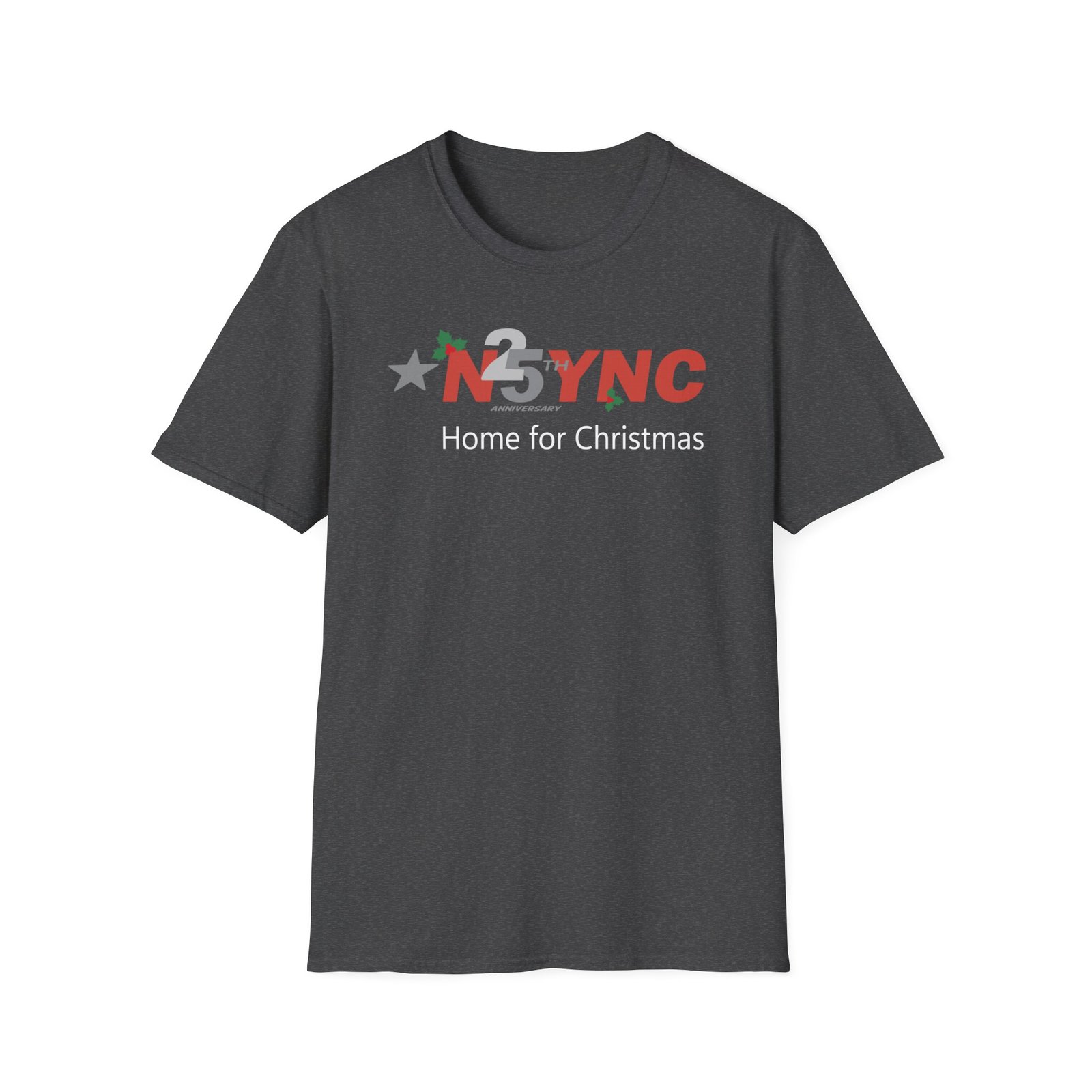Nsync Home for Christmas 25th Anniversary Unisex Softstyle T-Shirt