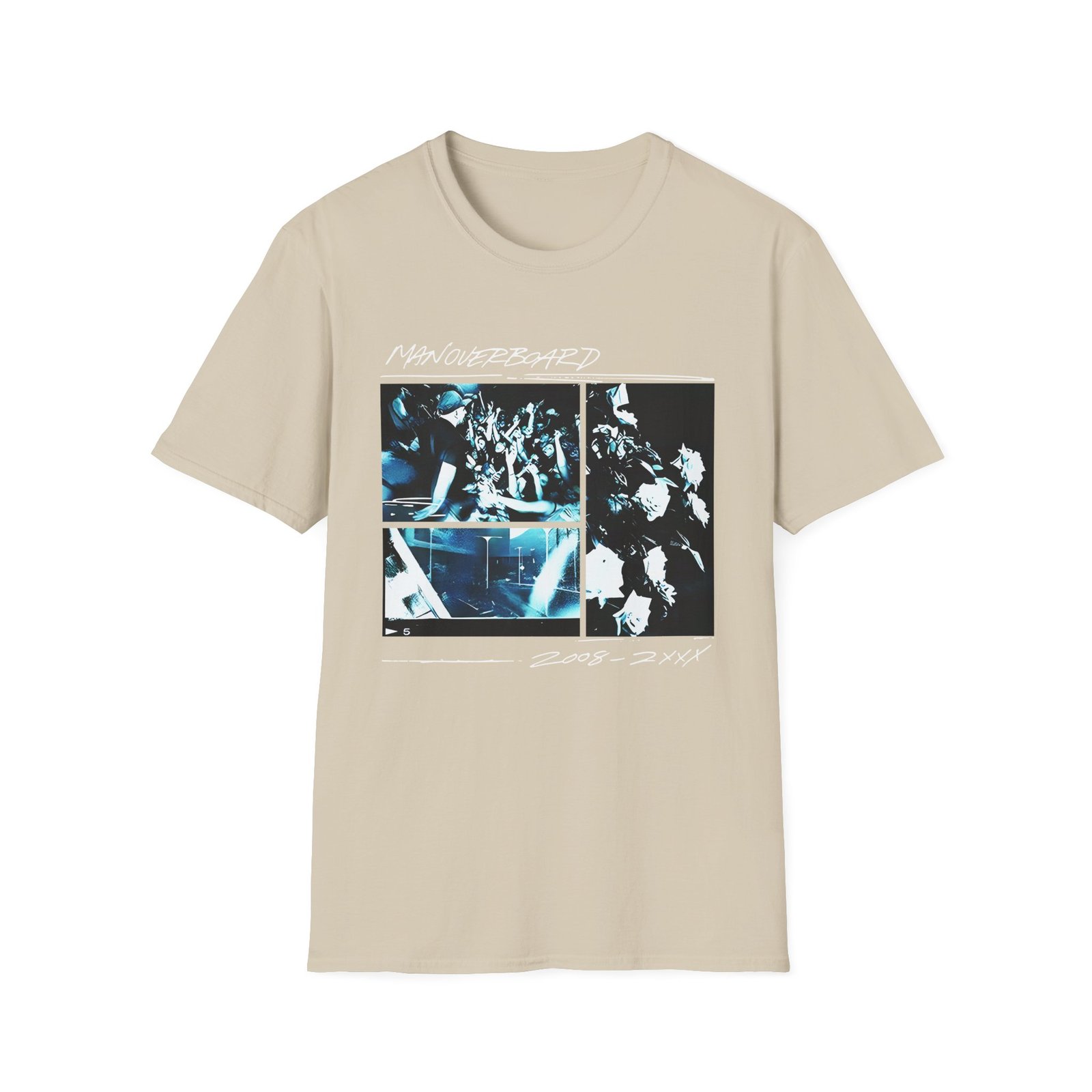 Man Overboard 3 Pics Unisex Softstyle T-Shirt