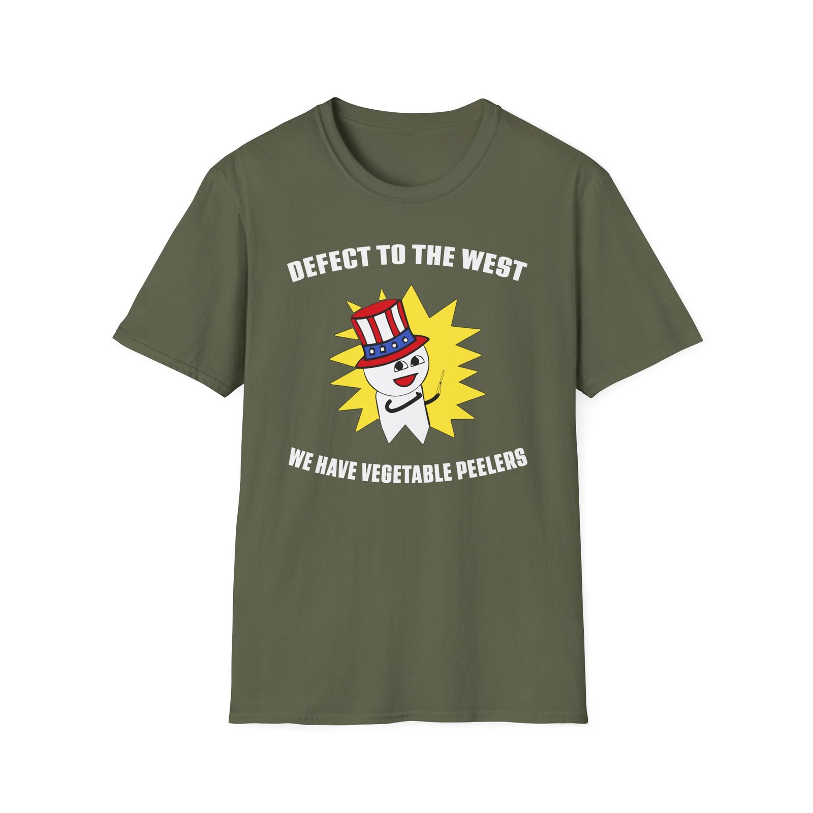 Oversimplified Defect to the West Unisex Softstyle T-Shirt
