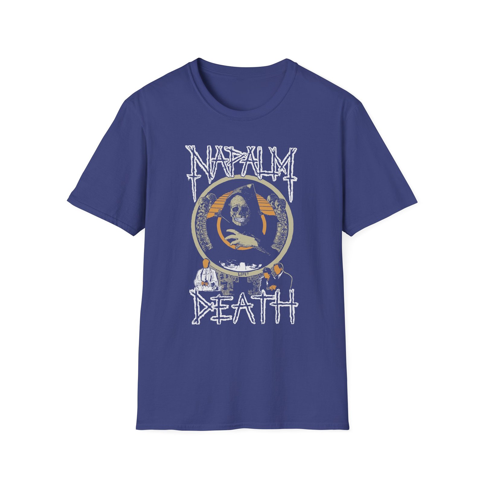 Napalm Death Life? Unisex Softstyle T-Shirt