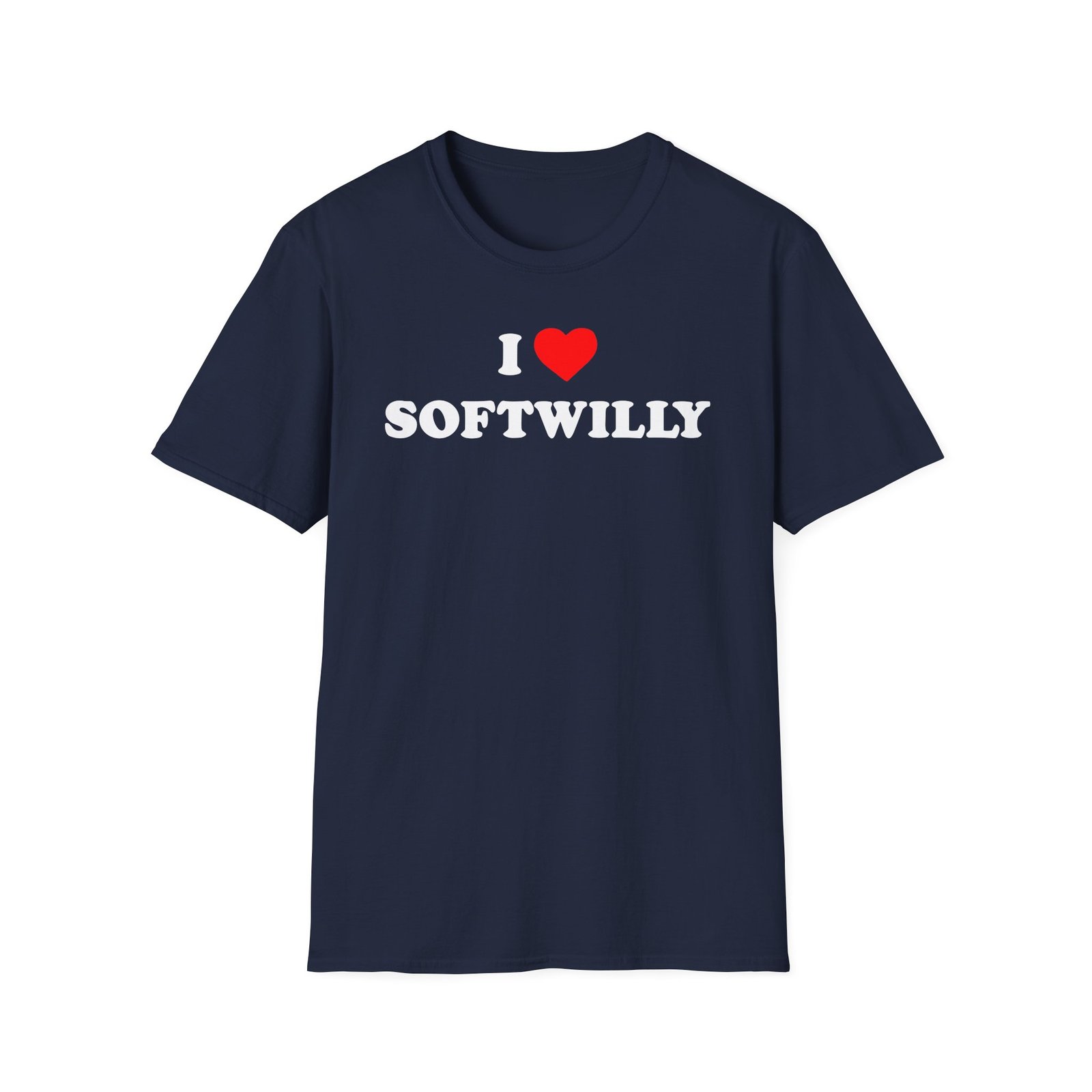 Softwilly I Love Softwilly Unisex Softstyle T-Shirt