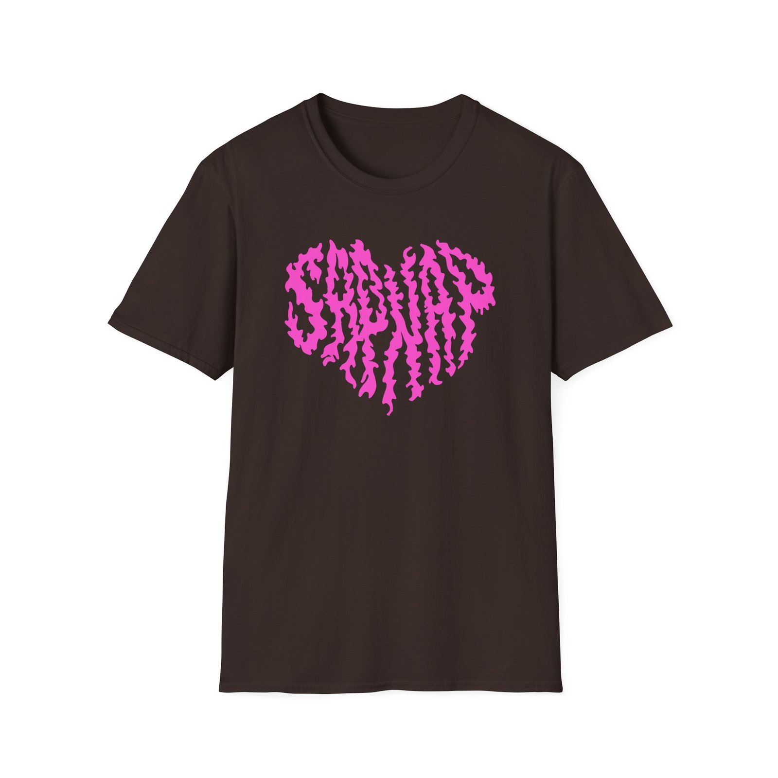 Sapnap Flame Name Heart Unisex Softstyle T-Shirt