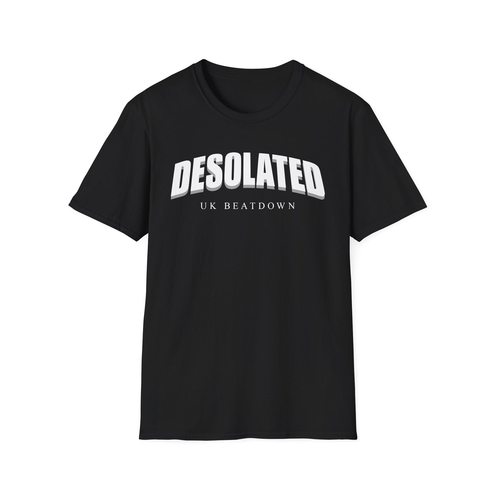 Desolated Finding Peace Unisex Softstyle T-Shirt