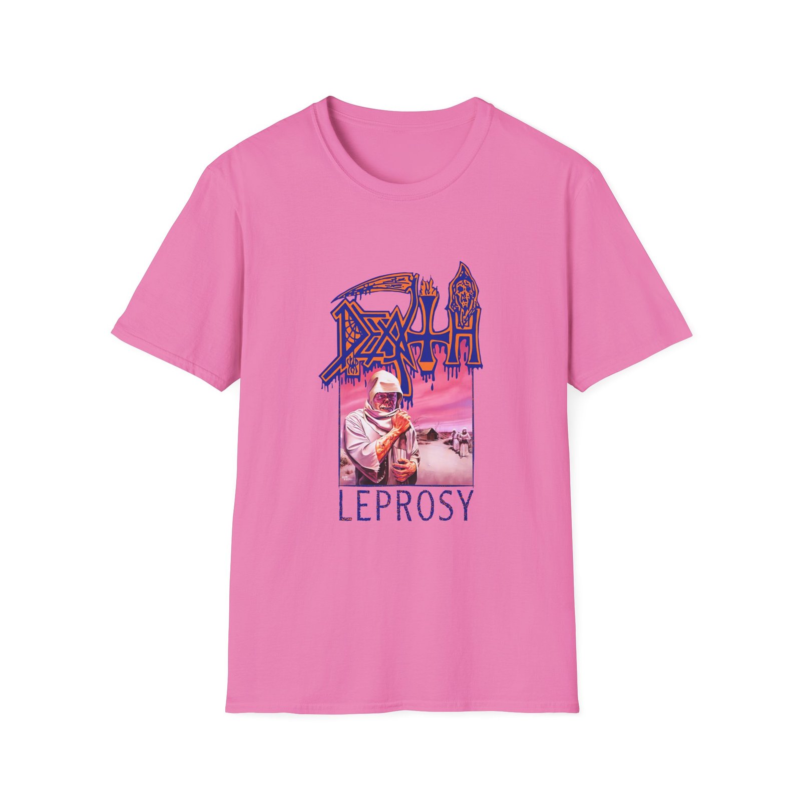 Death Leprosy Unisex Softstyle T-Shirt