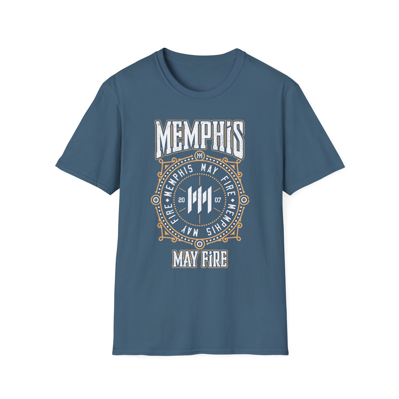 Memphis May Fire Target Unisex Softstyle T-Shirt