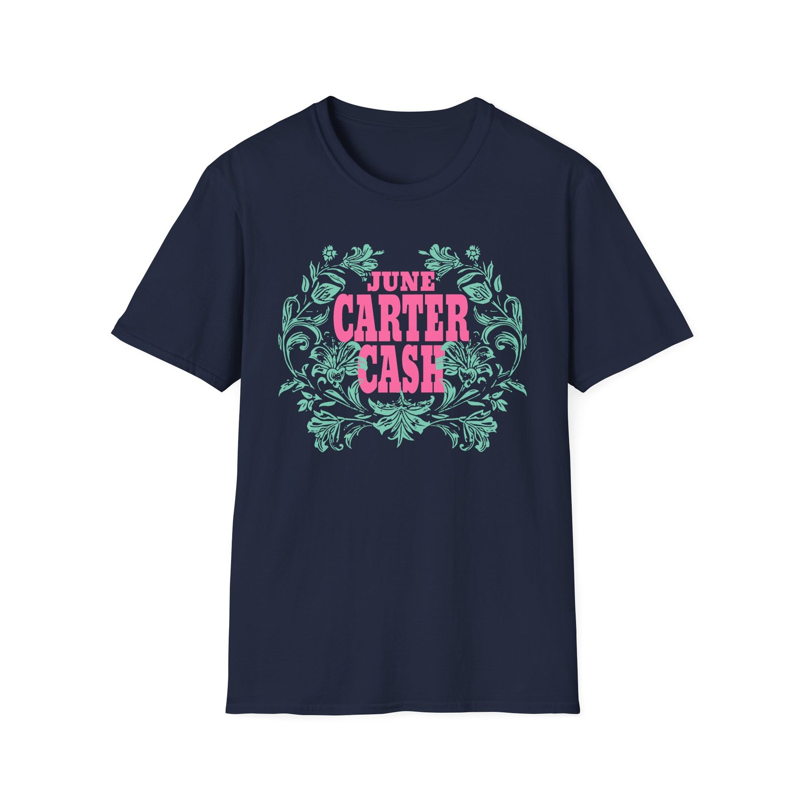 Johnny Cash June Carter Cash Logo Unisex Softstyle T-Shirt
