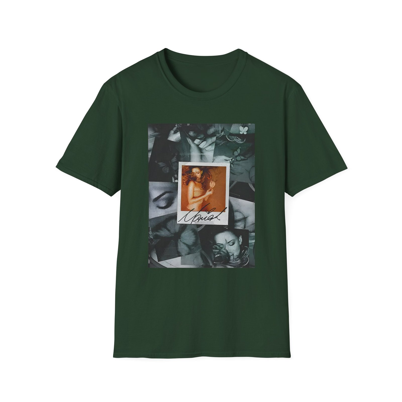 Mariah Carey Butterfly Collage Unisex Softstyle T-Shirt