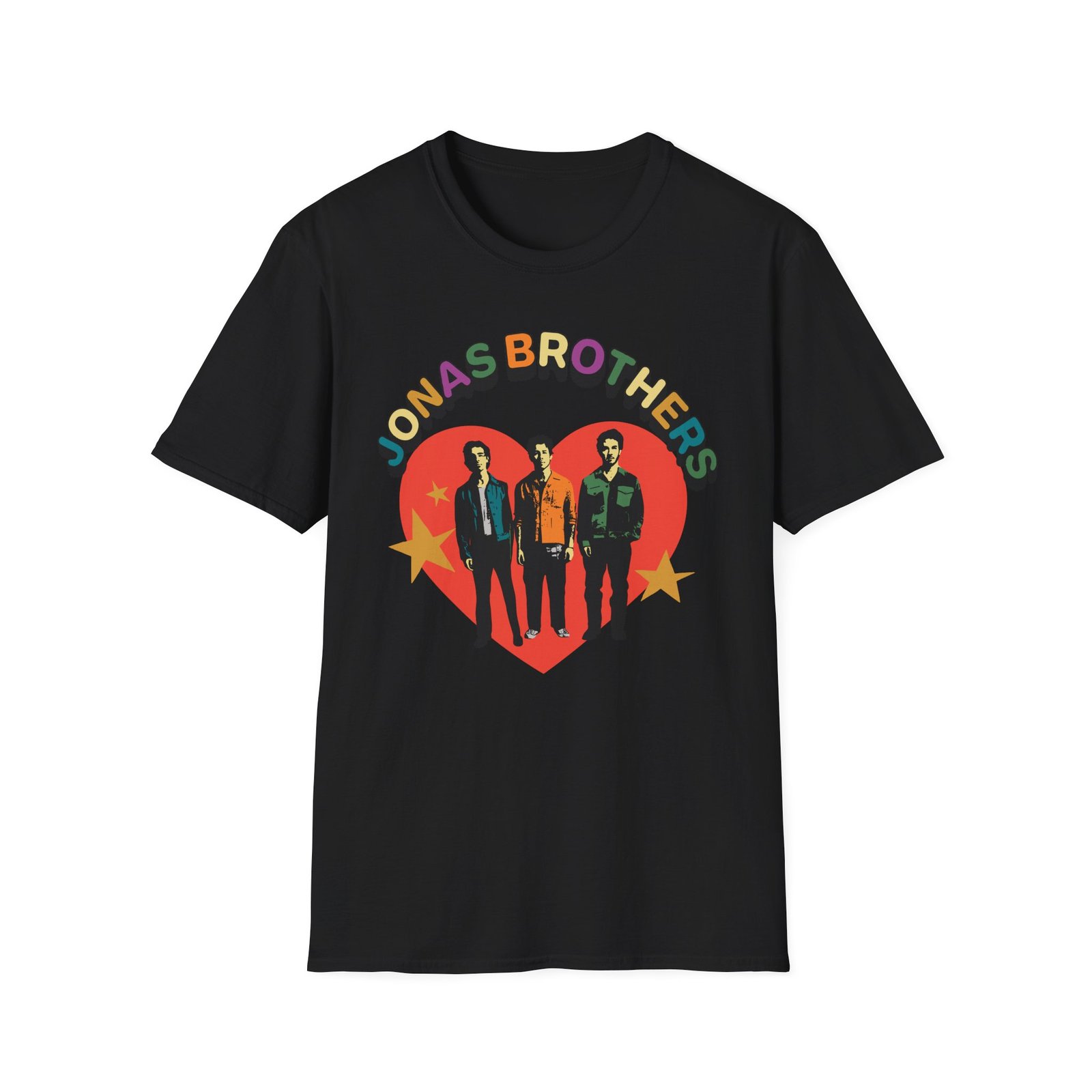 Jonas Brothers HEART Unisex Softstyle T-Shirt