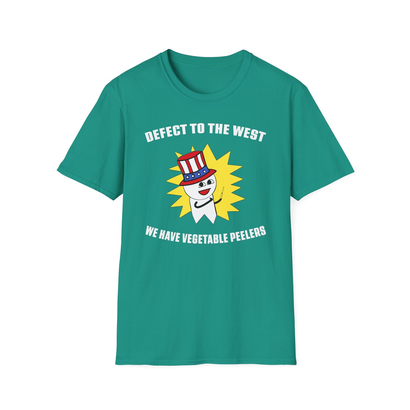 Oversimplified Defect to the West Unisex Softstyle T-Shirt