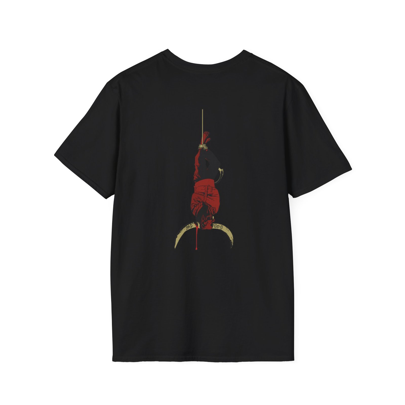 Queens of the Stone Age Bad Dog Hangman Unisex Softstyle T-Shirt
