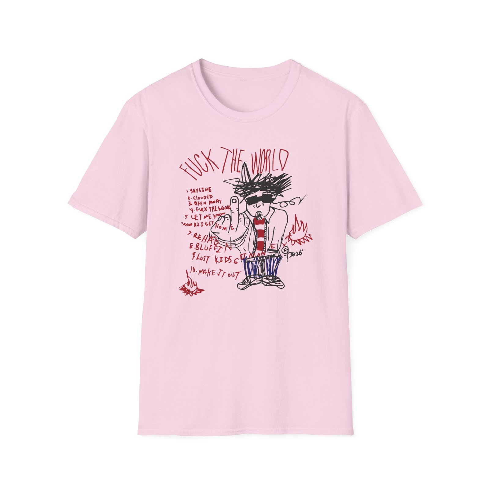 Brent Faiyaz Fuck the World Unisex Softstyle T-Shirt