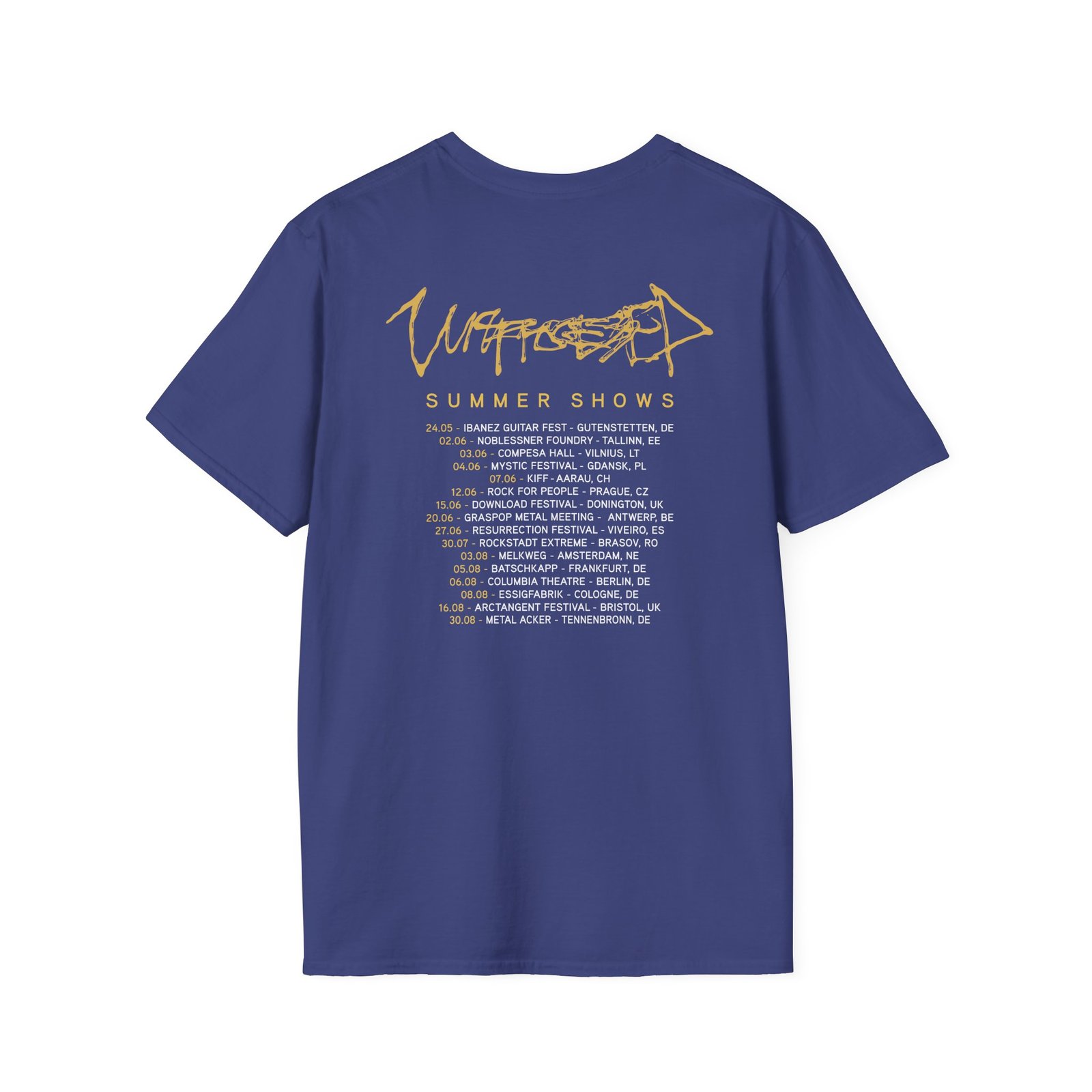 Unprocessed Summer Shows 2025 Unisex Softstyle T-Shirt