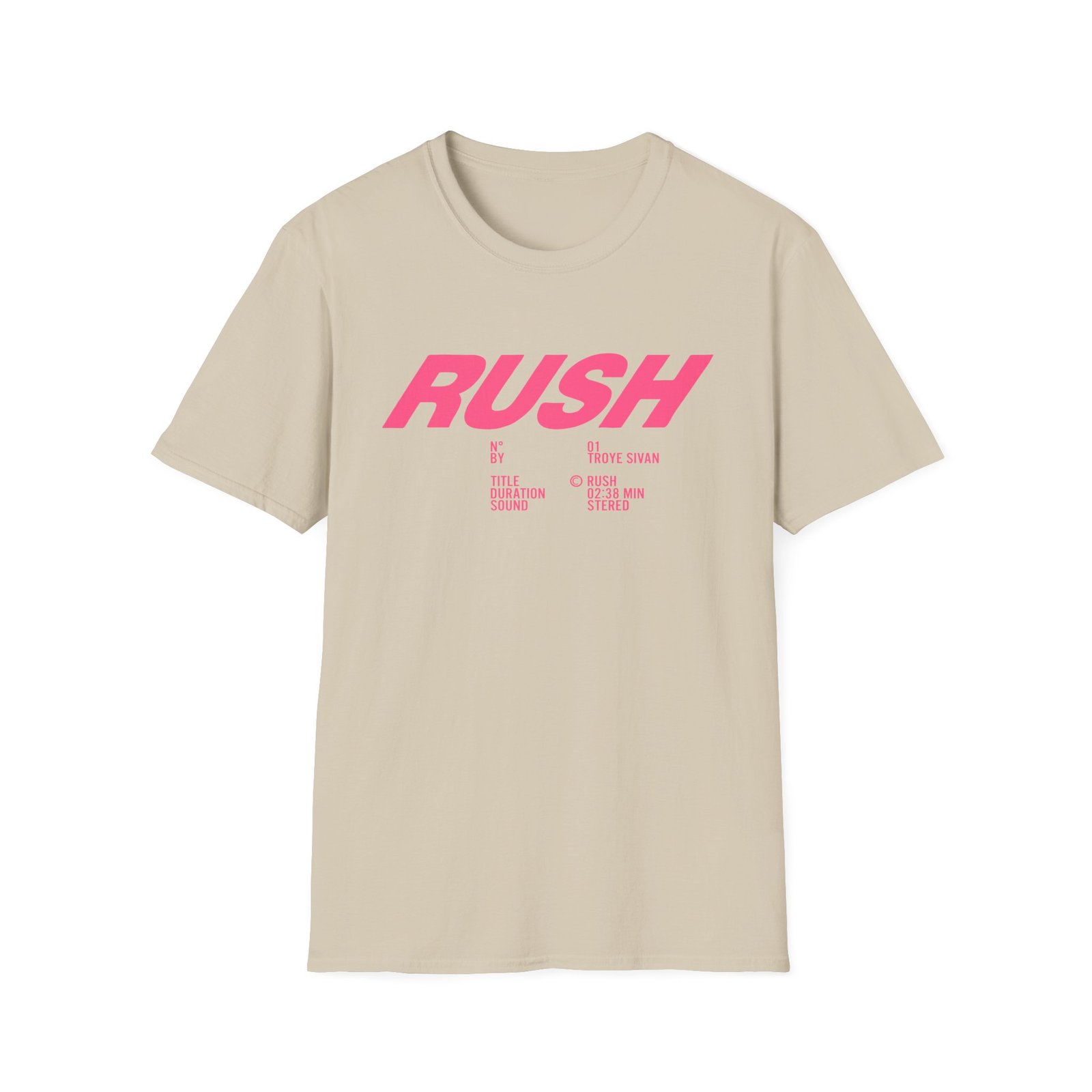 Troye Sivan Rush Unisex Softstyle T-Shirt