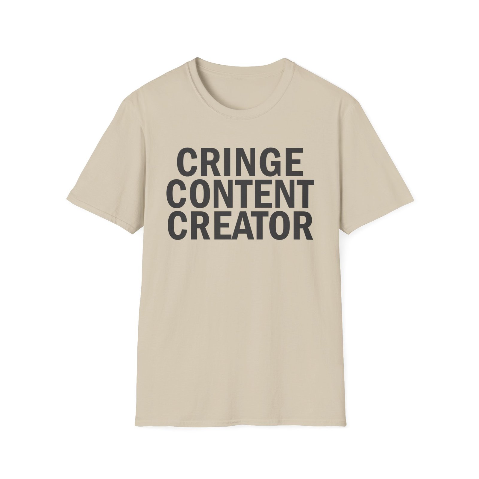 Justin Flom Cringe Content Creator Unisex Softstyle T-Shirt