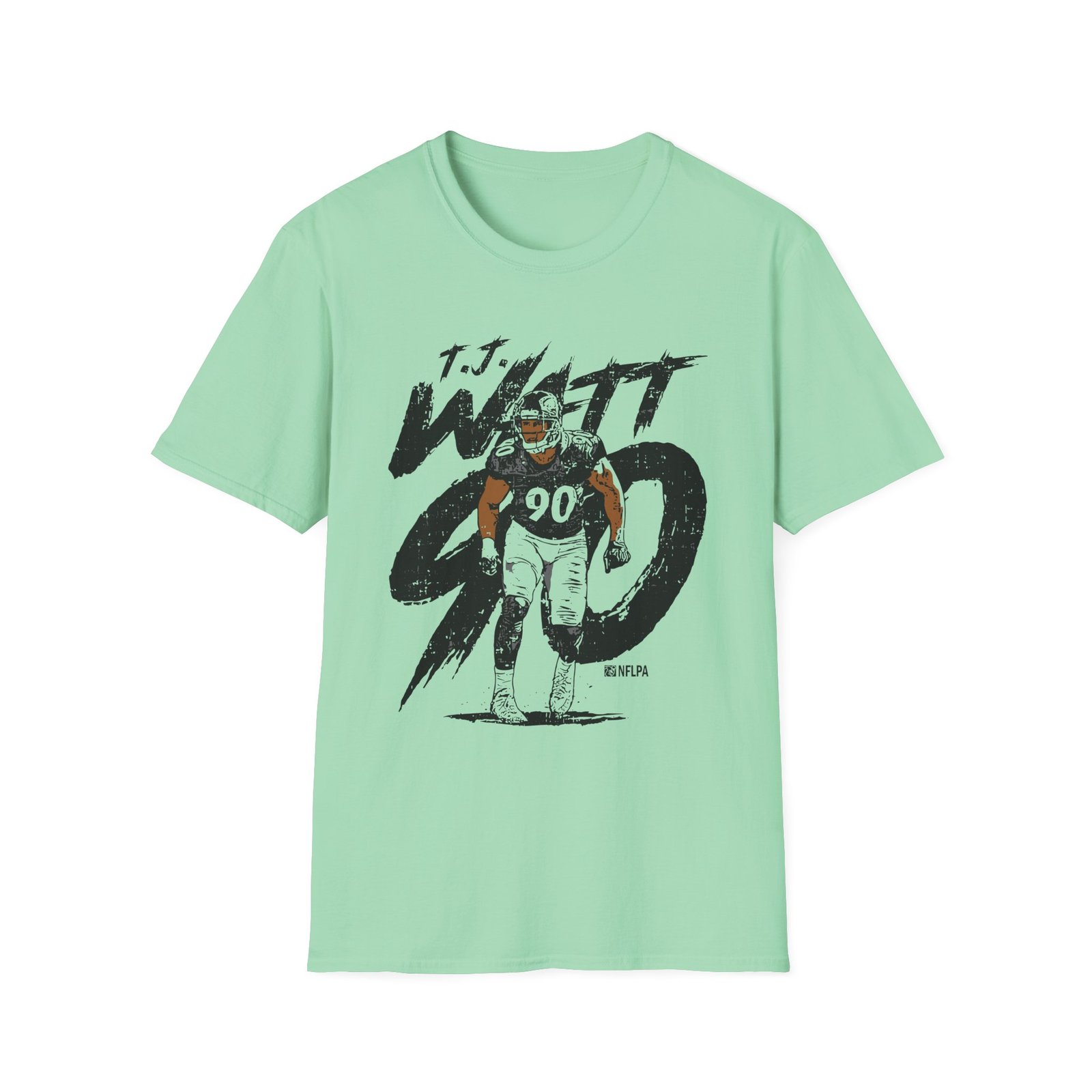 Tj Watt Rough Unisex Softstyle T-Shirt