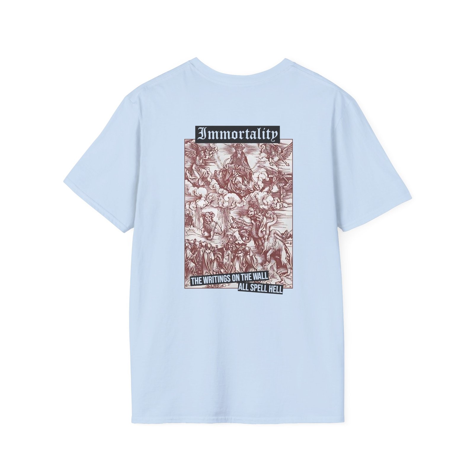 Born From Pain Immortality Unisex Softstyle T-Shirt