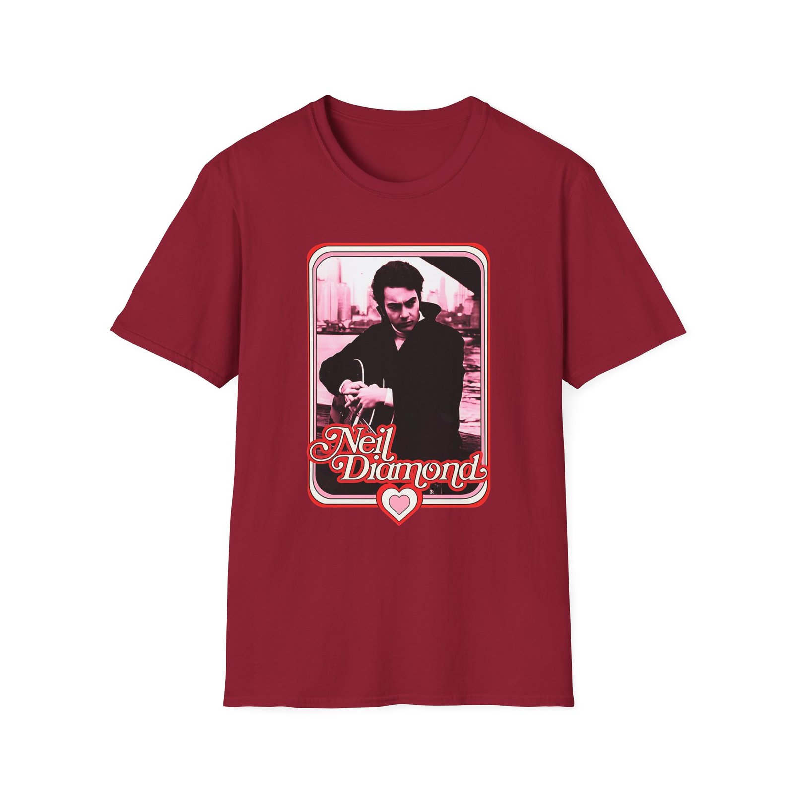Neil Diamond Photo Unisex Softstyle T-Shirt