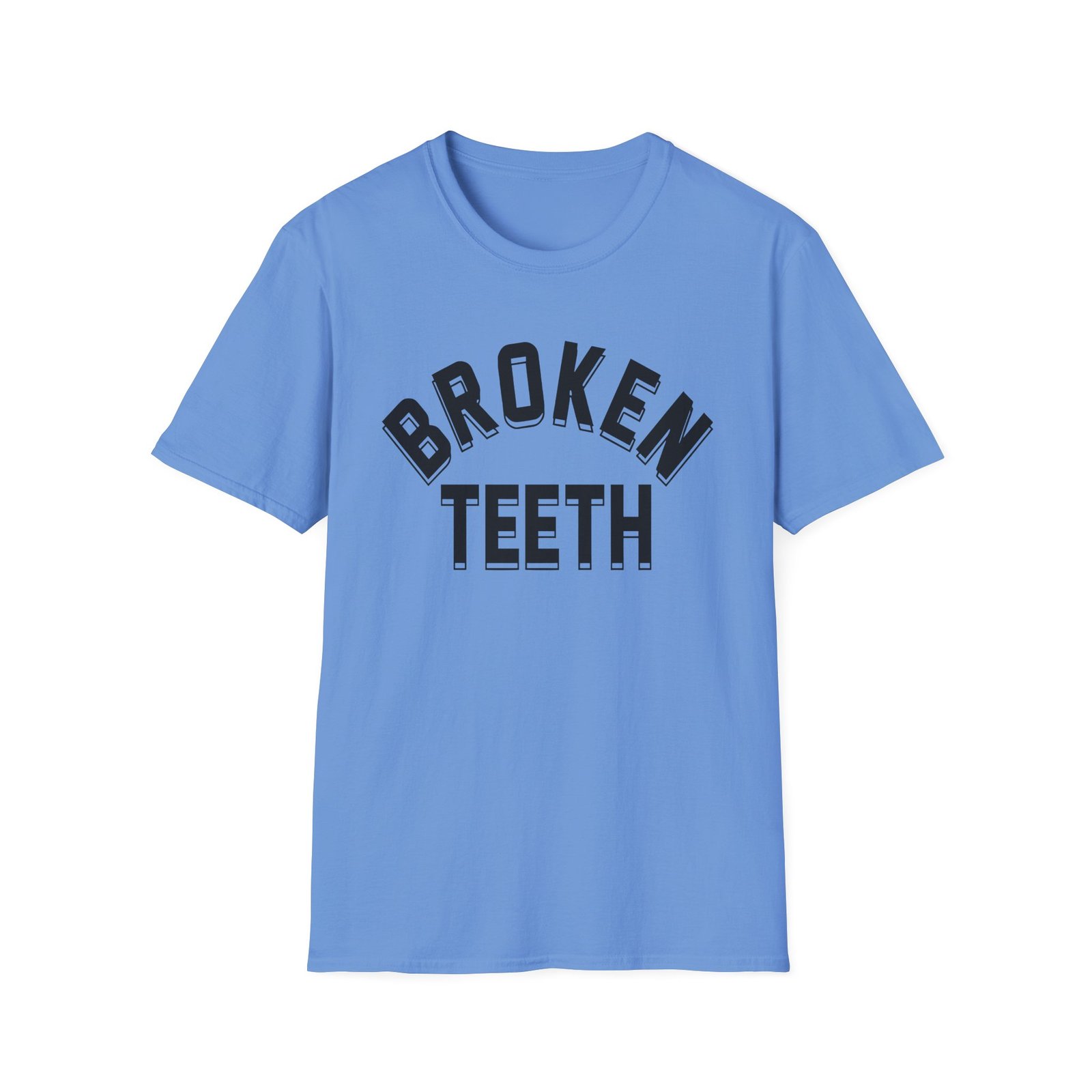 Broken Teeth Snake Unisex Softstyle T-Shirt