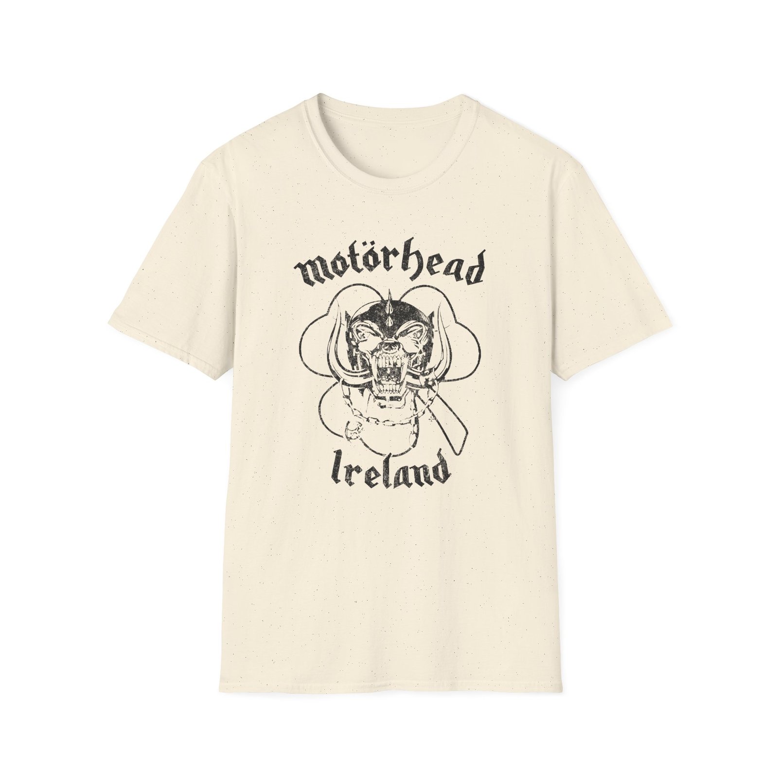 Motorhead Warpig Shamrock Unisex Softstyle T-Shirt