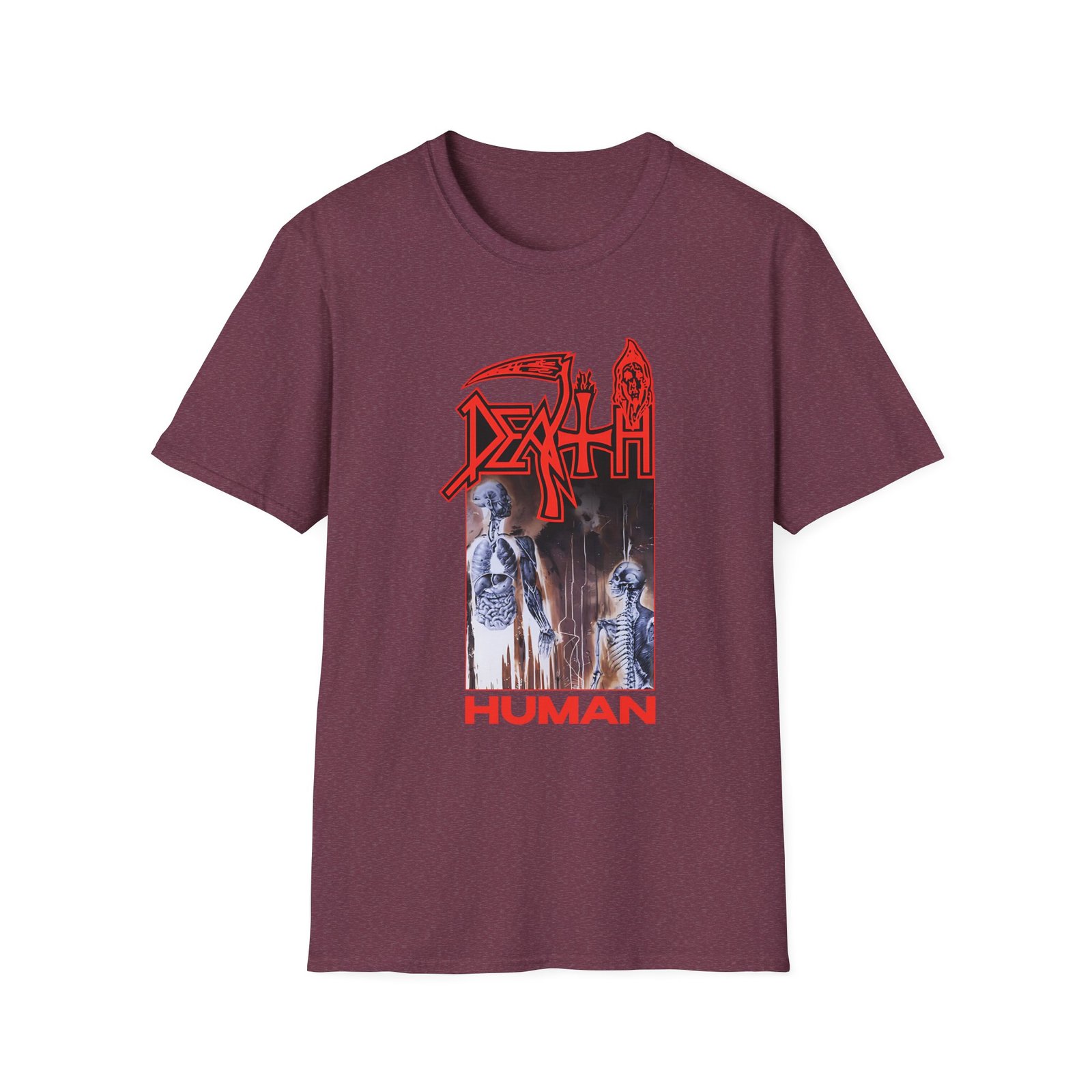 Death Human Unisex Softstyle T-Shirt
