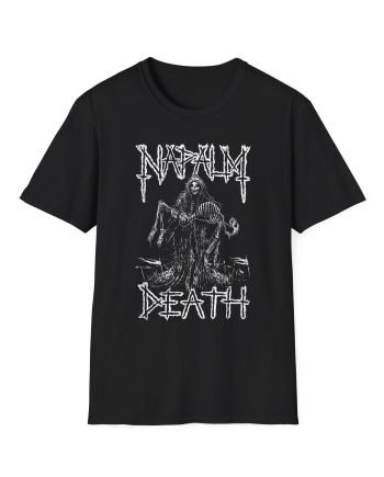 Napalm Death Reaper Unisex Softstyle T-Shirt