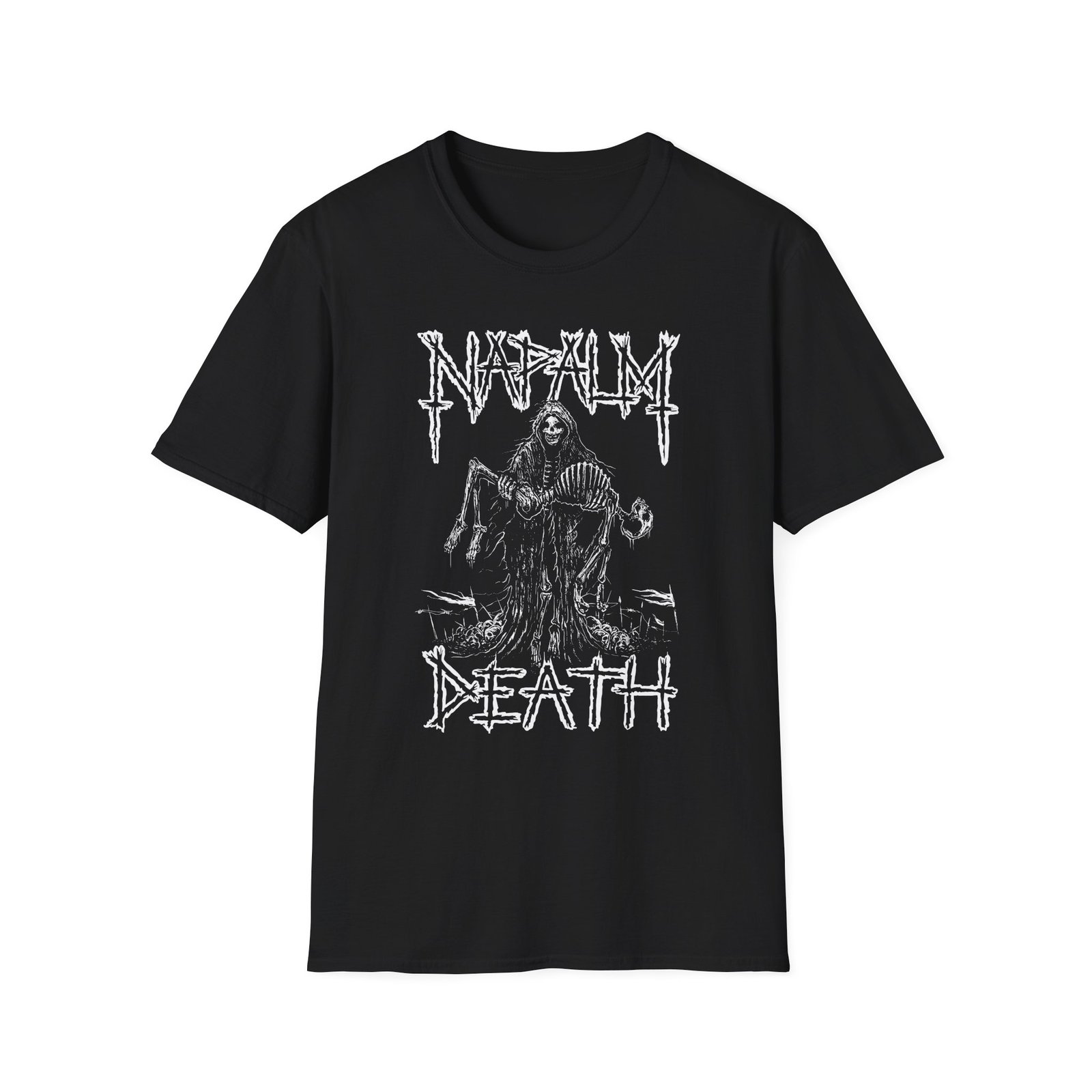 Napalm Death Reaper Unisex Softstyle T-Shirt