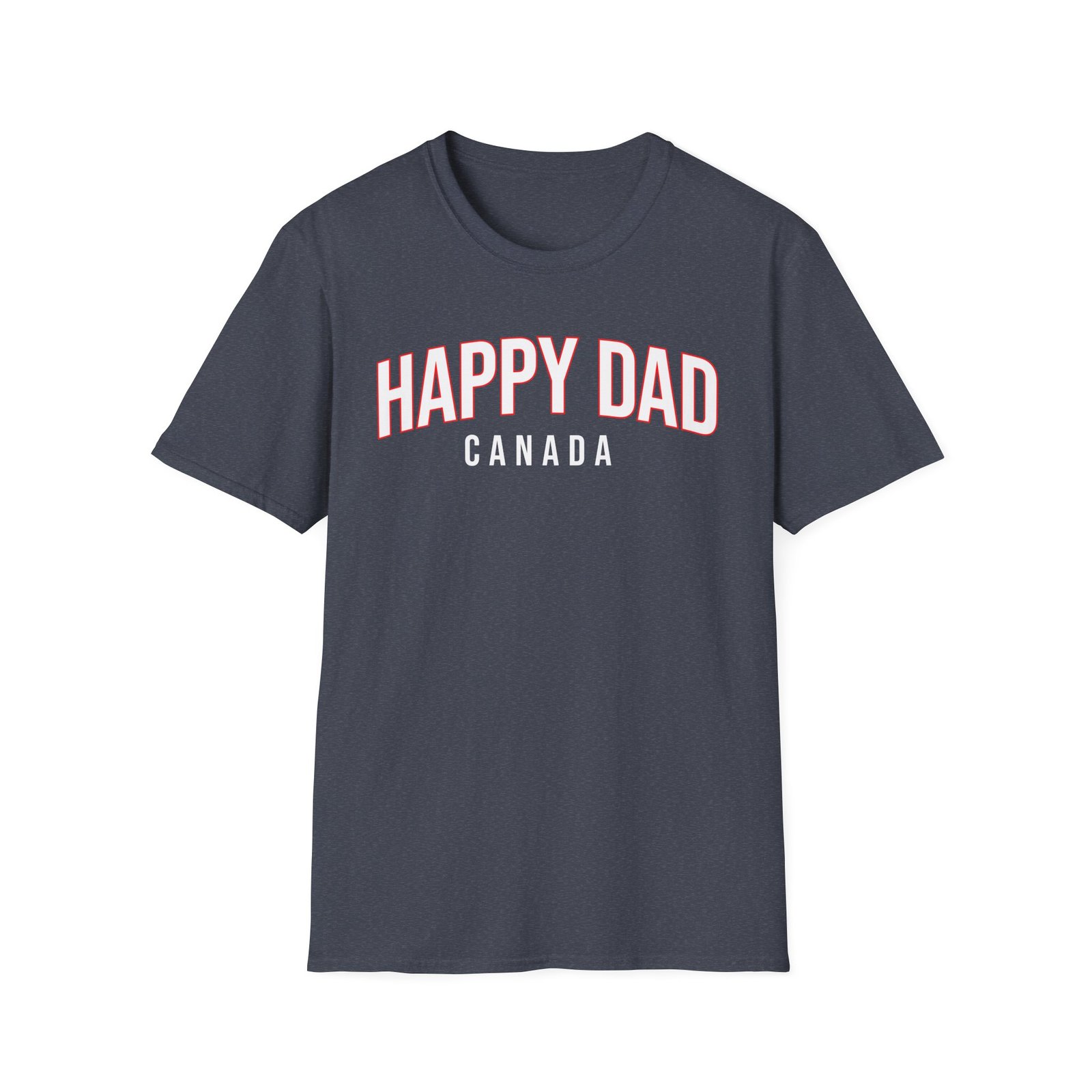 Full Send Happy Dad Arch Unisex Softstyle T-Shirt