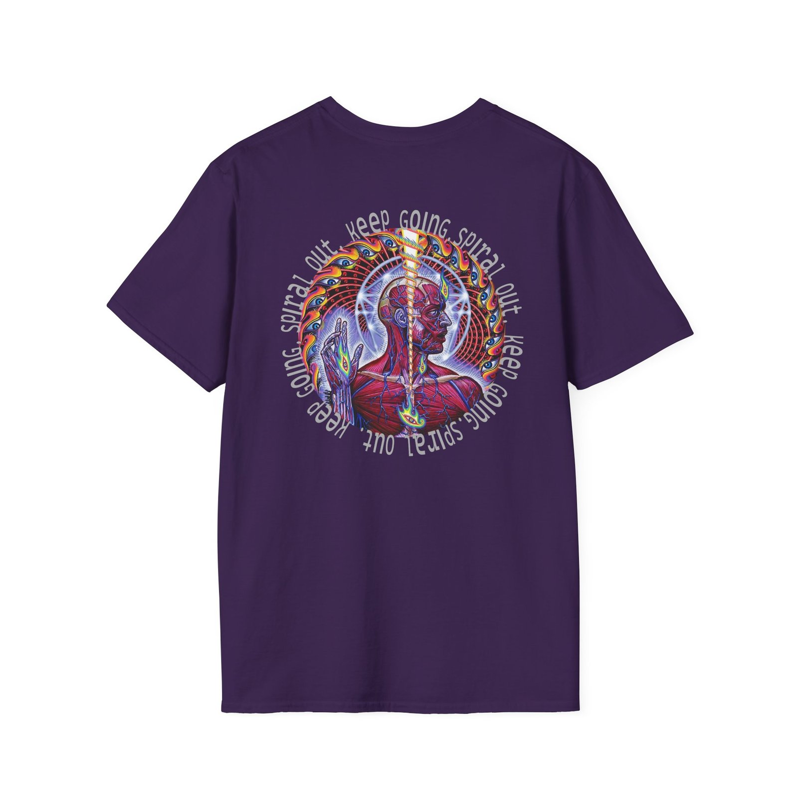 Tool Lateralus Spiral Out Unisex Softstyle T-Shirt